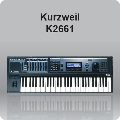 Soundware programs created for Kurzweil K2661 synthesizers.