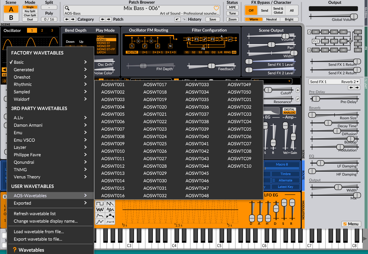 AOS-Wavetables (Surge XT)
