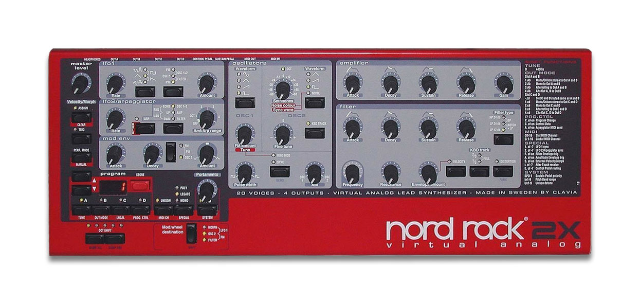 自作スタンド付き】Clavia Nord Rack 2 シンセサイザー CLAVIA NORD 